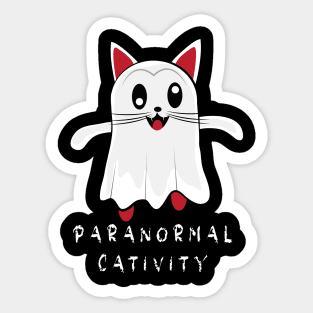 Paranormal Cativity Sticker